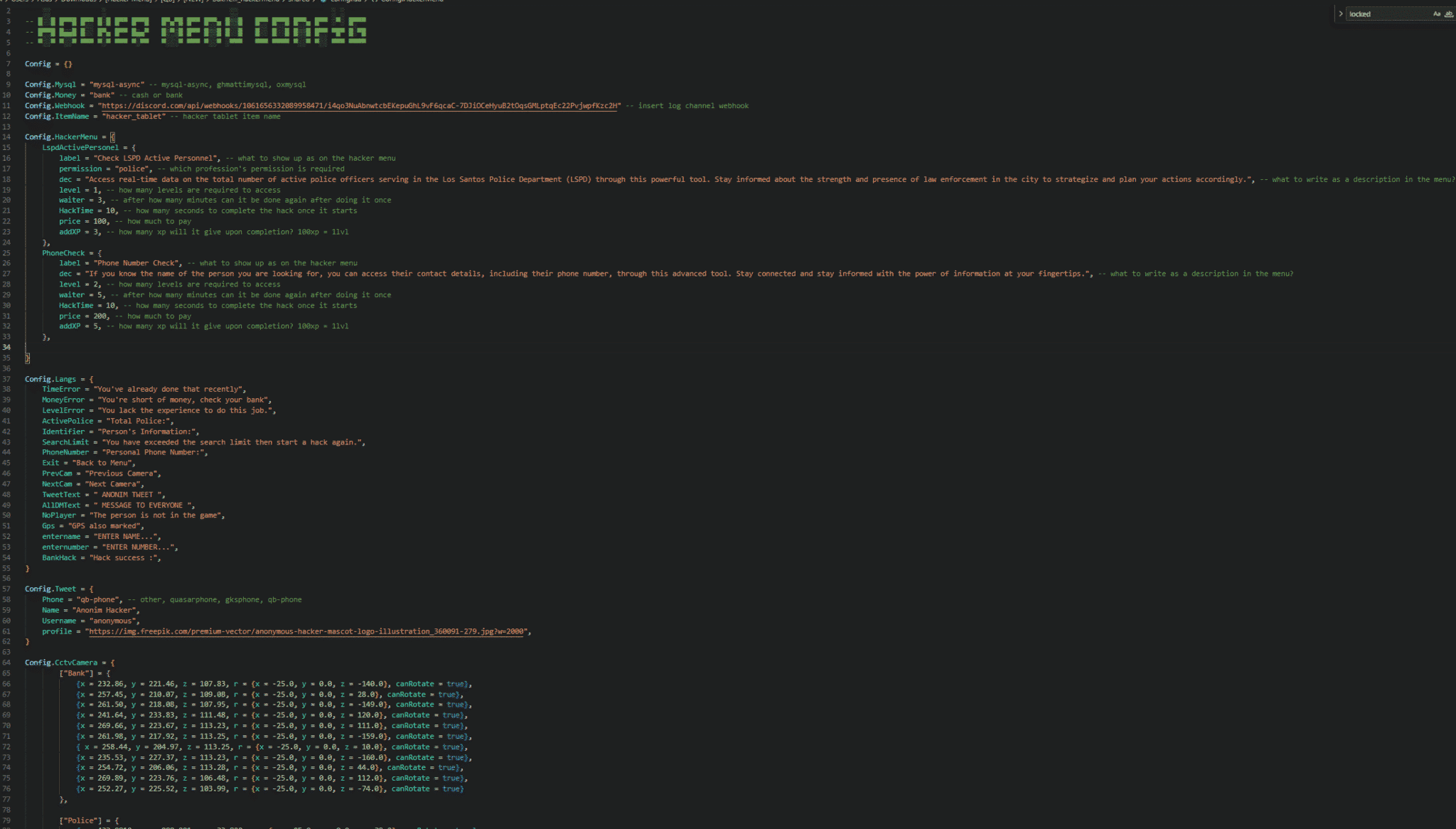 Realistic Hacker Menu FiveM Script — esx 2