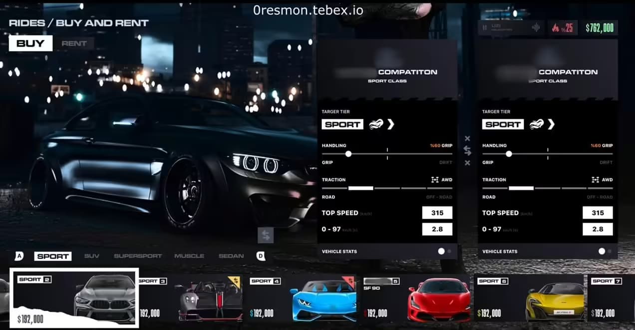 0R-Vehiceshops - Fivem Vehicleshops and Interior Map