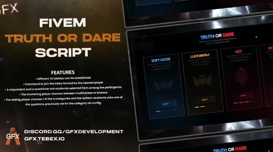 Truth or Dare Script esx FiveM Script