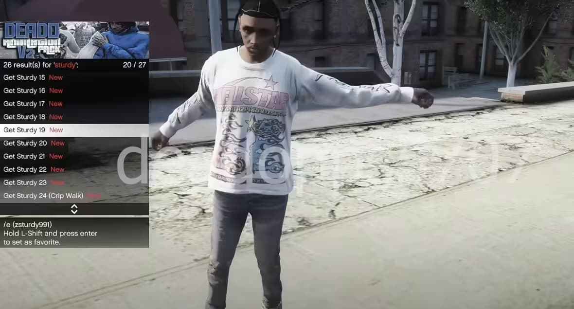 Deado Animations Pack V2 FiveM Script — esx 2