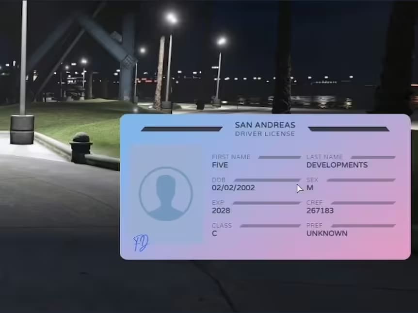 ID Card Script FiveM Script — esx 2