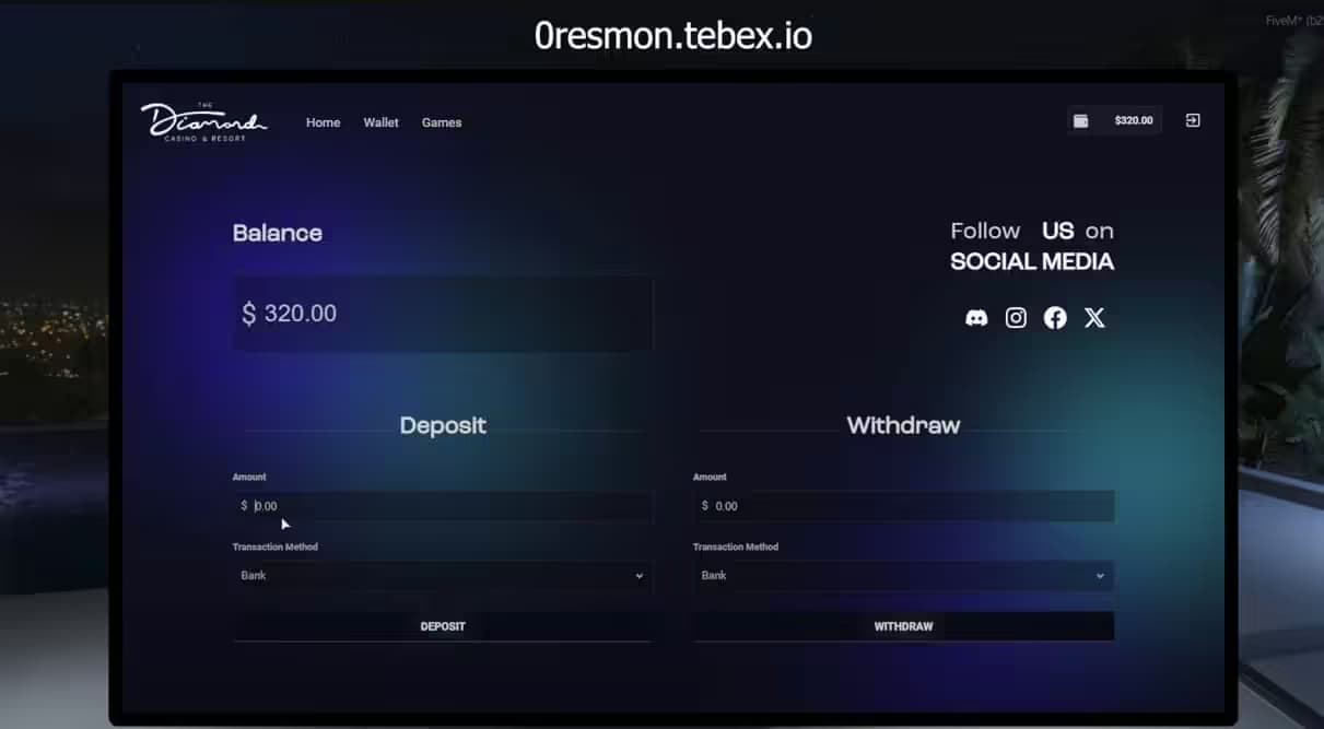 0R Casino (FiveM Casino System) FiveM Script — esx 3