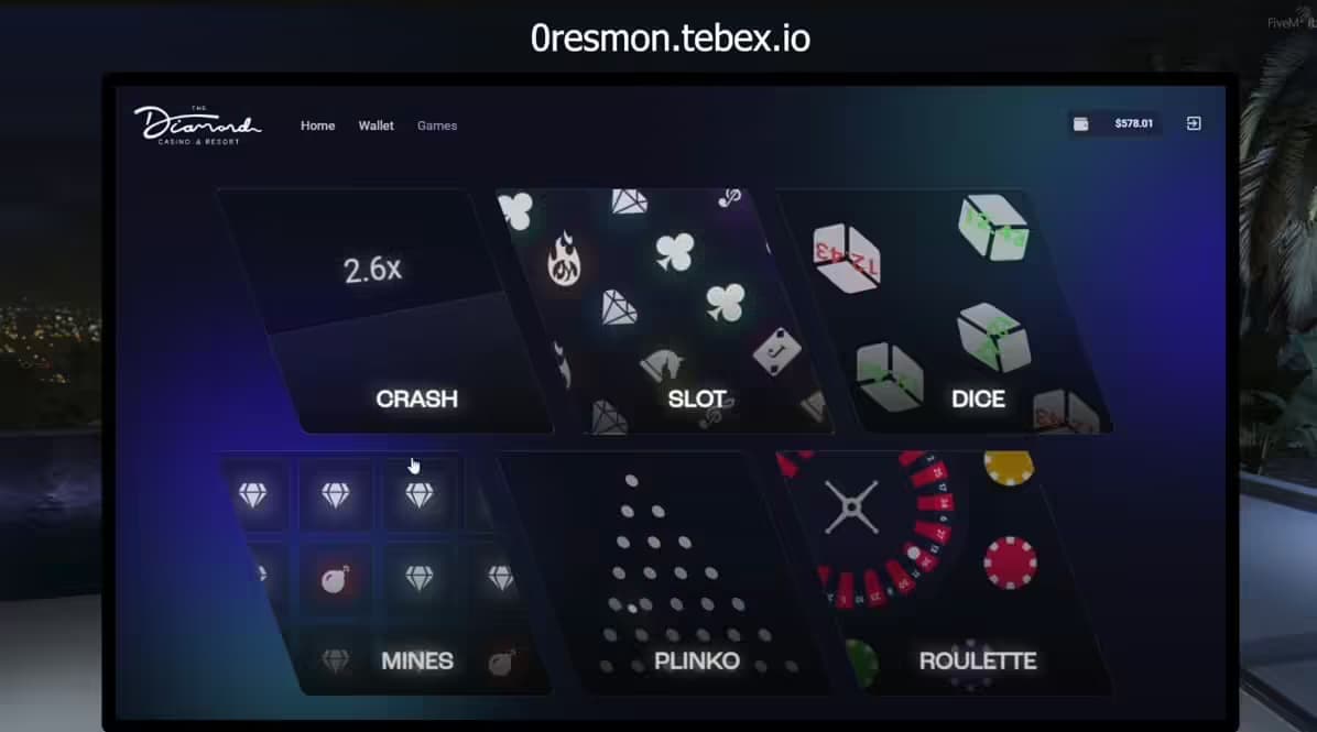 0R Casino (FiveM Casino System) FiveM Script — esx 2