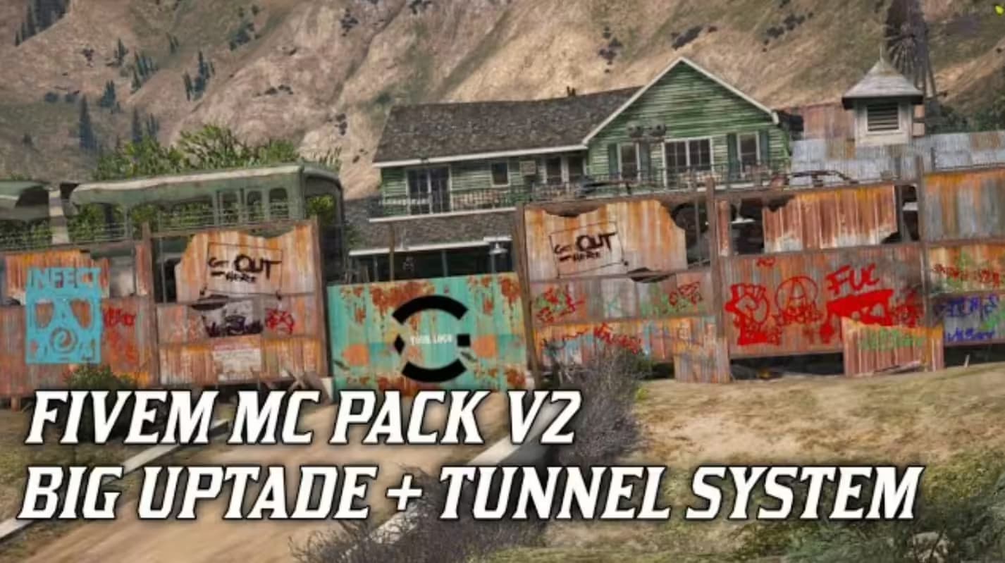 MC Pack V2 | Big Update | +Tunnel System esx FiveM Script