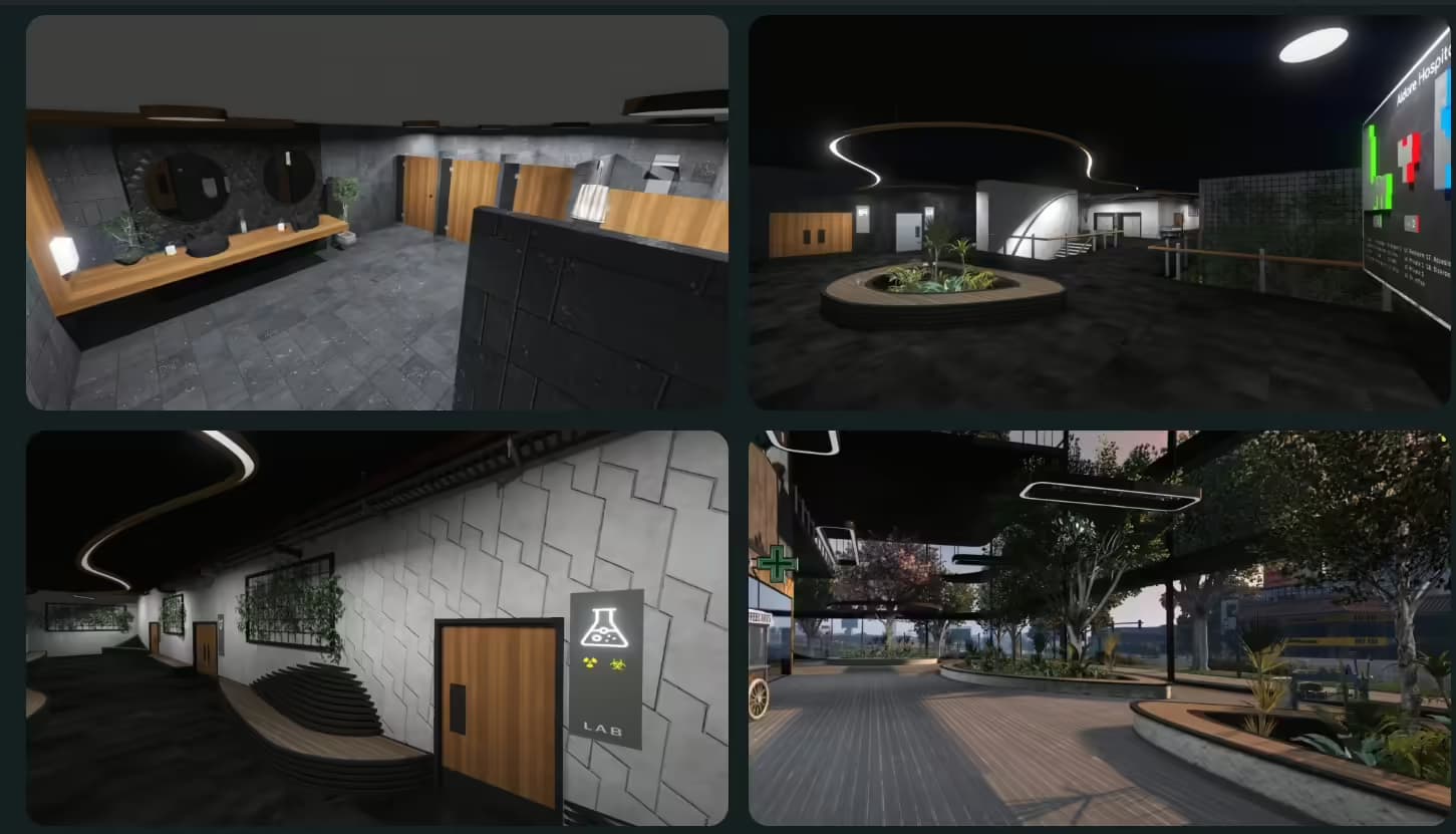 Aldore Hospital MLO FiveM Script — esx 3