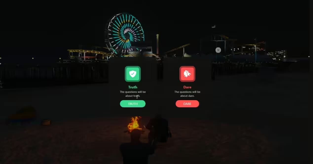 Truth or Dare (0Resmon) esx FiveM Script