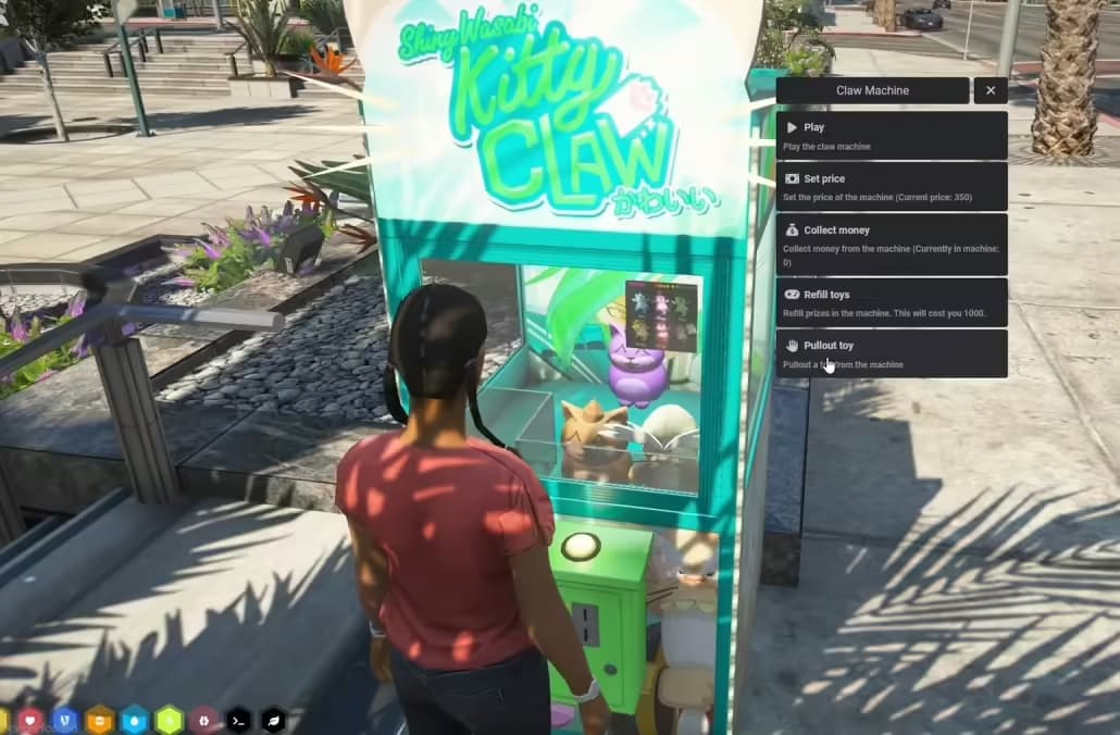 Claw Machine esx FiveM Script