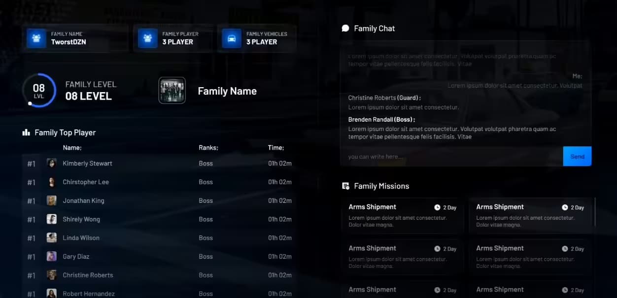 Family & Gang Turf System