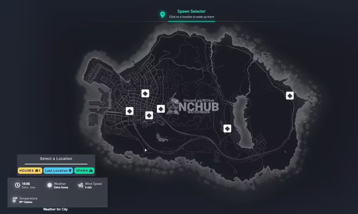 NCHUB V2.0 | NoPixel Inspired FiveM Script — qbcore 6