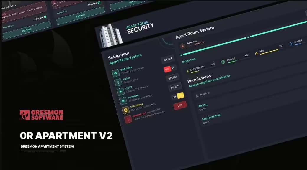 0r Apartment V2 FiveM Script — esx