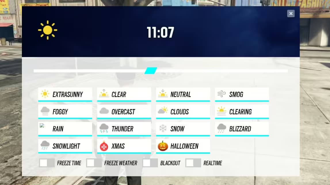 Weather & Time System FiveM Script — esx 2