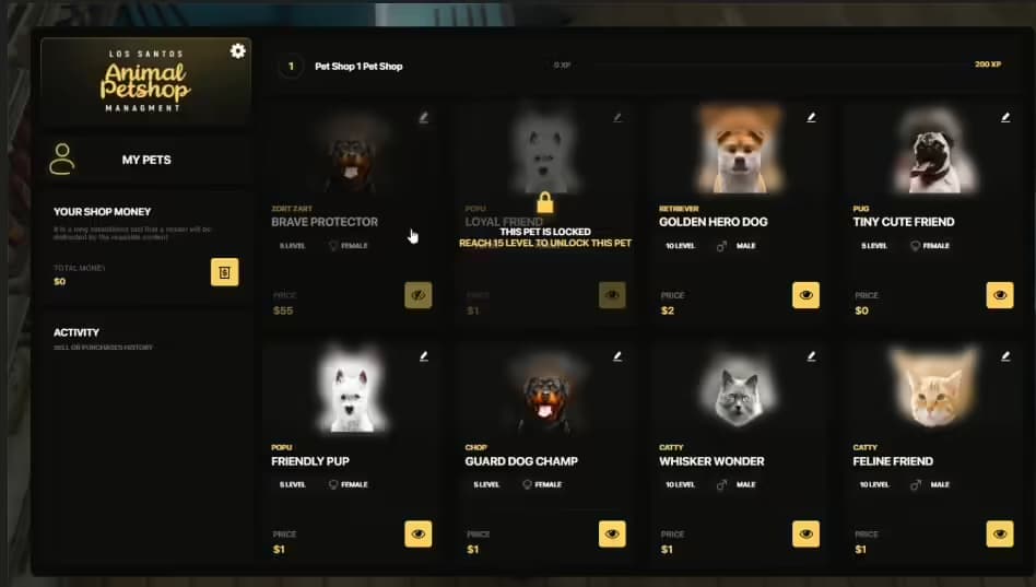 Lab Pet V3 FiveM Script — esx 3