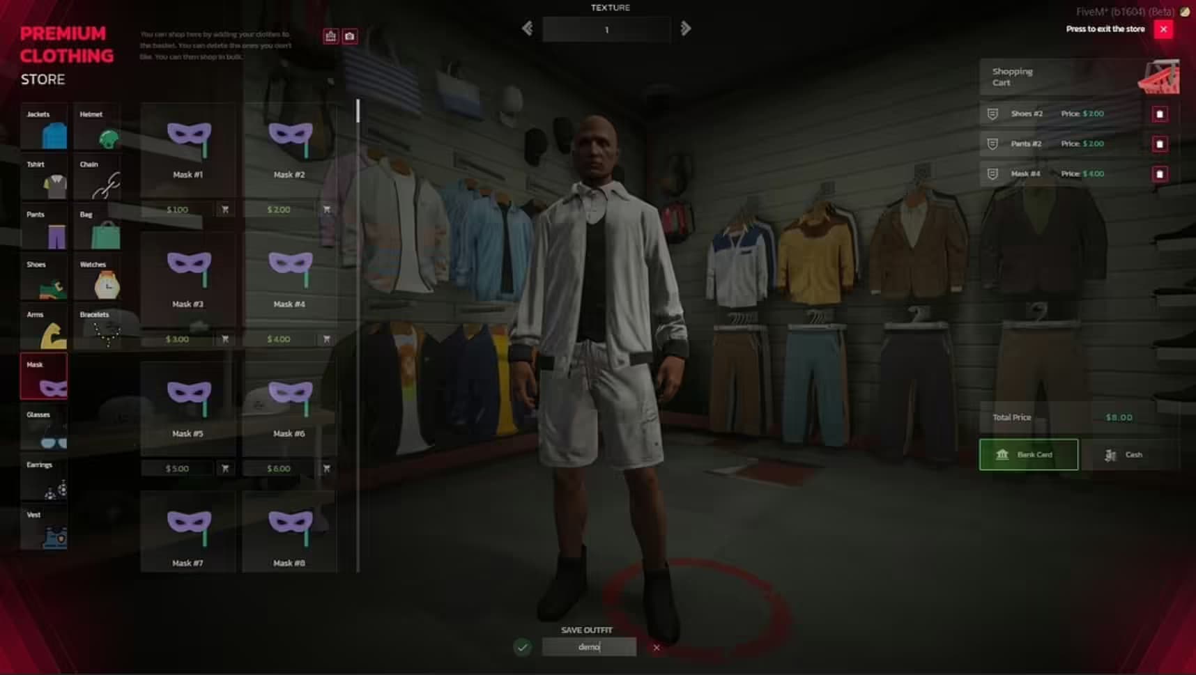 0r Advanced Clothing v3 FiveM Script — esx 2