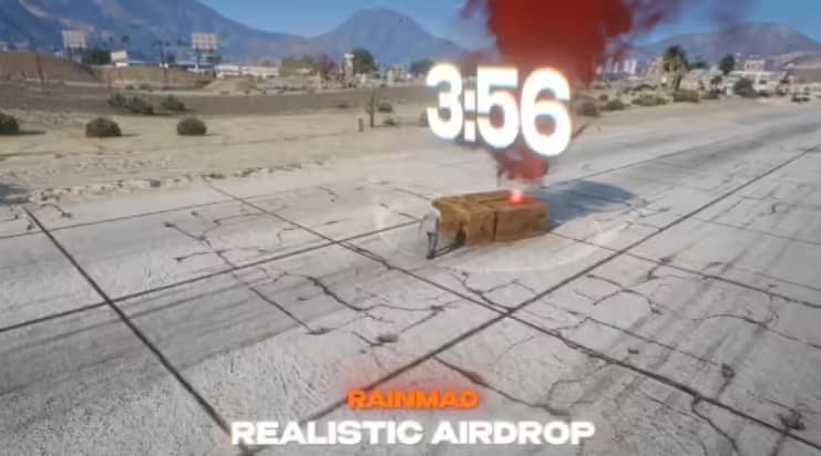 Realistic Airdrop esx FiveM Script