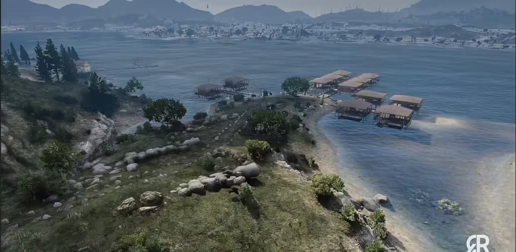 Quadria Lake Villas MLO FiveM Script — esx 3