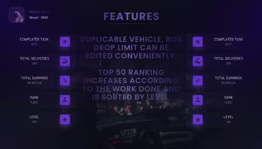 UZ Cargo Job Shipping FiveM Script — esx 2