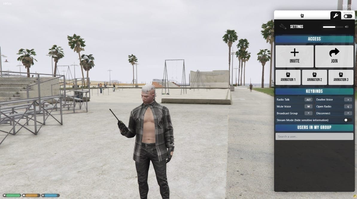 Origen Radio FiveM Script — esx 5