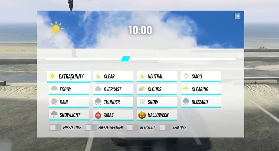 Weather & Time System FiveM Script — esx 4