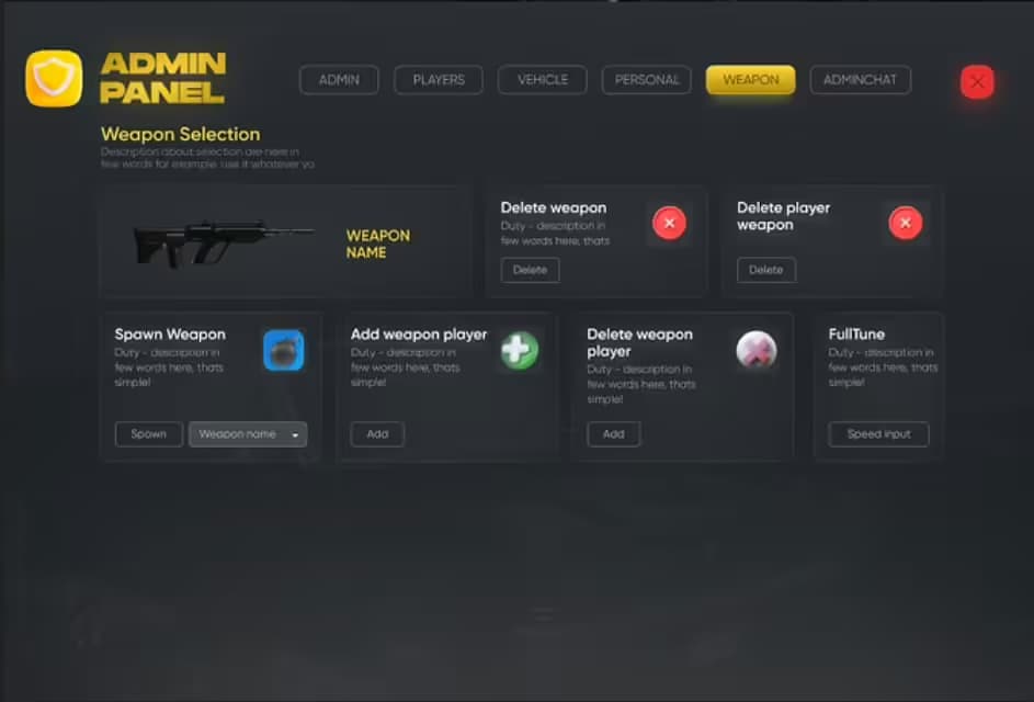 Izzy – Admin Menu FiveM Script — esx 6