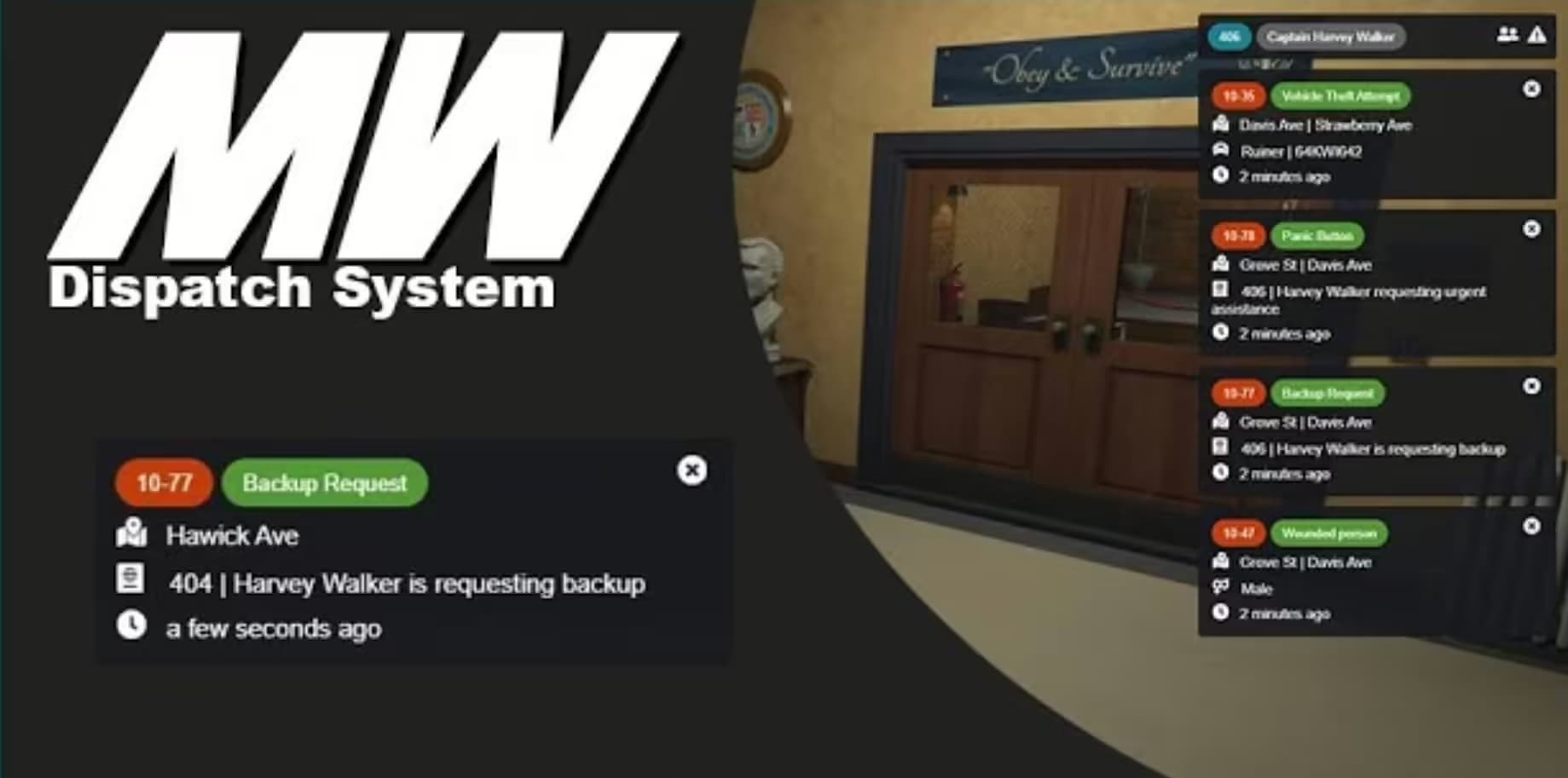 Dispatch System qbcore FiveM Script