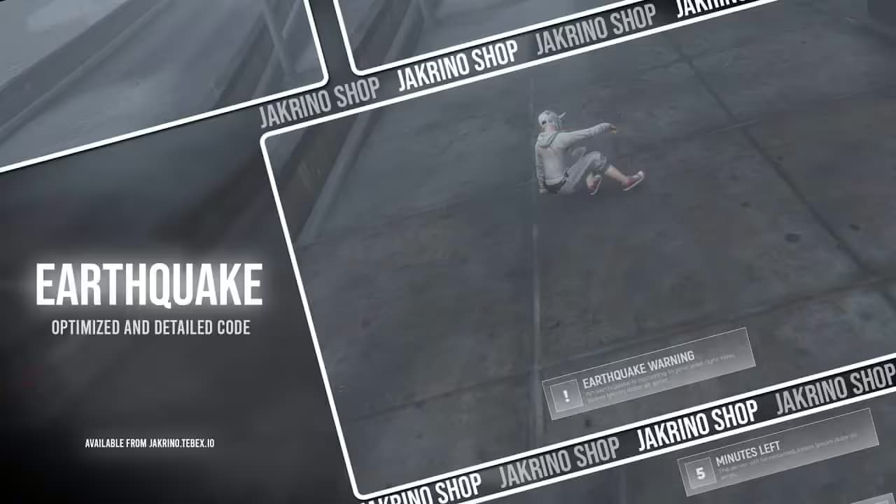 EarthQuake Script esx FiveM Script