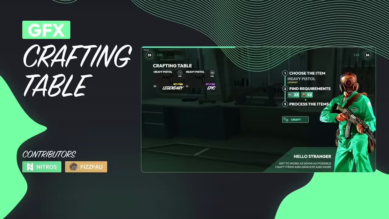 GFX Crafting esx FiveM Script