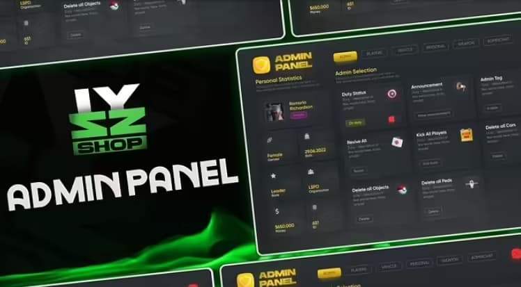 Izzy – Admin Menu esx FiveM Script