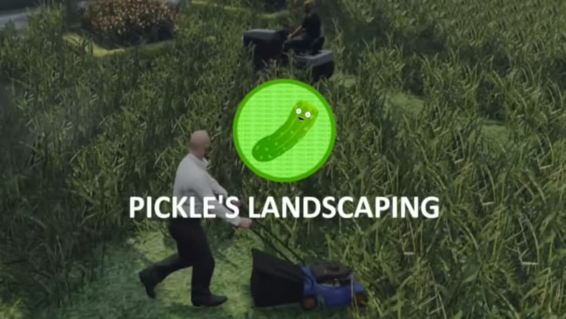 Pickle's Landscaping Job esx FiveM Script
