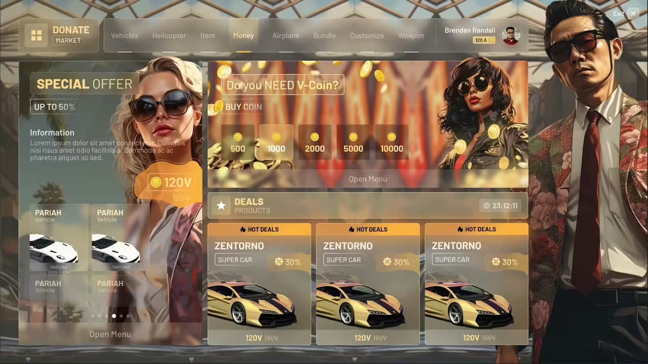 VIP System V2 FiveM Script — esx