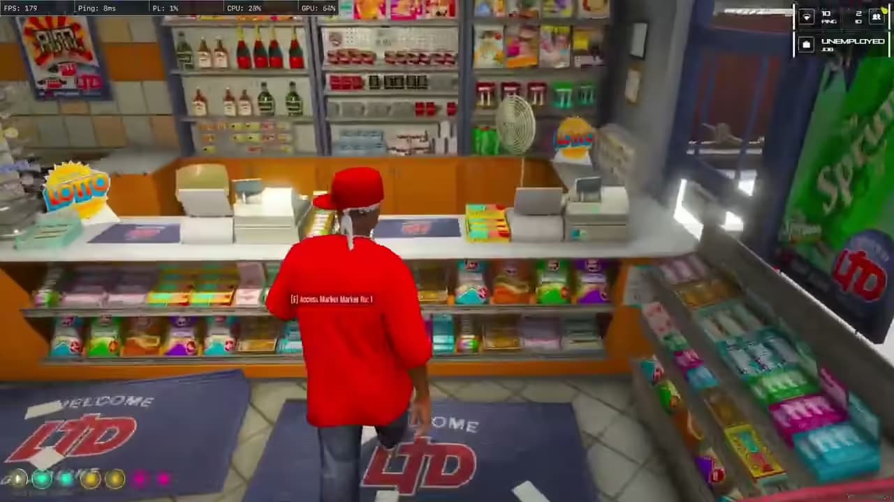 Advanced Sellable Market qbcore FiveM Script