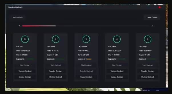 Autodiebstahl & Vinscratch FiveM Script — esx