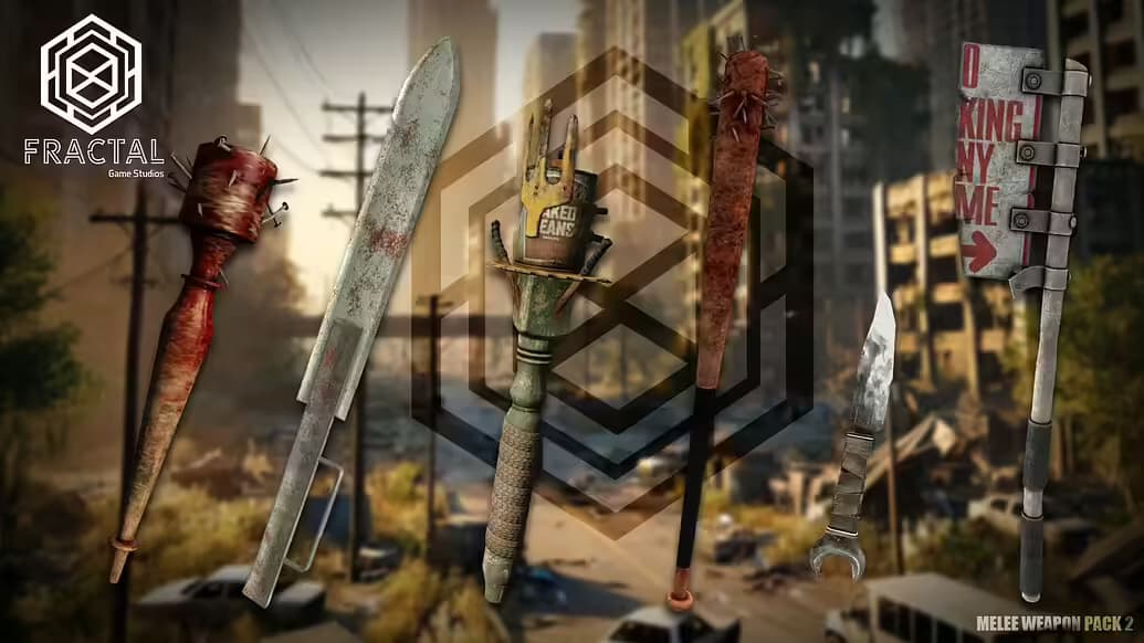 Melee Weapons Pack 2