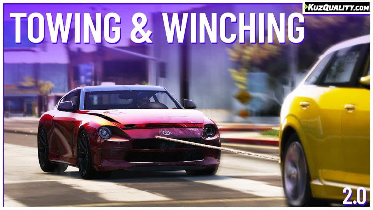 Kuz Towing & Winching esx FiveM Script