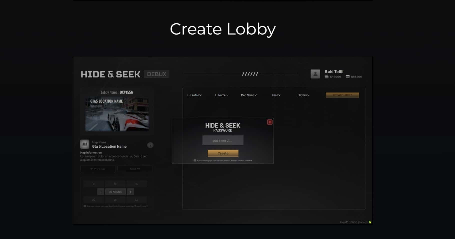 Hide and Seek FiveM Script — esx 3