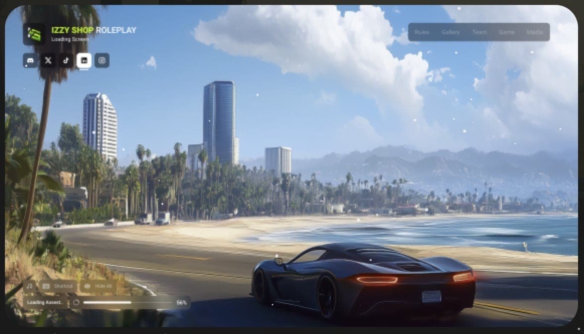 izzy Loading Screen v7