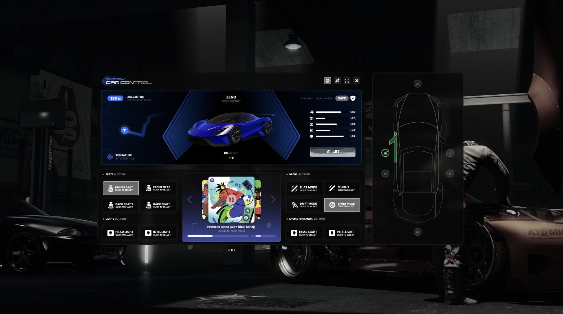 Fivem Carplay (Carcontrol) Script FiveM Script — esx 3