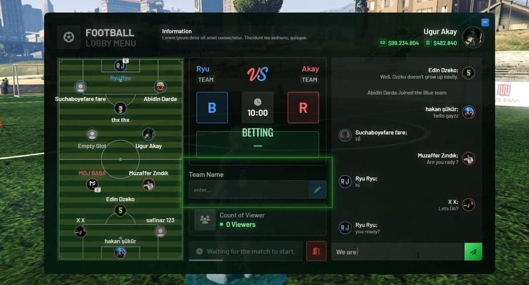 ak4y Football / Soccer Script FiveM Script — qbcore 2