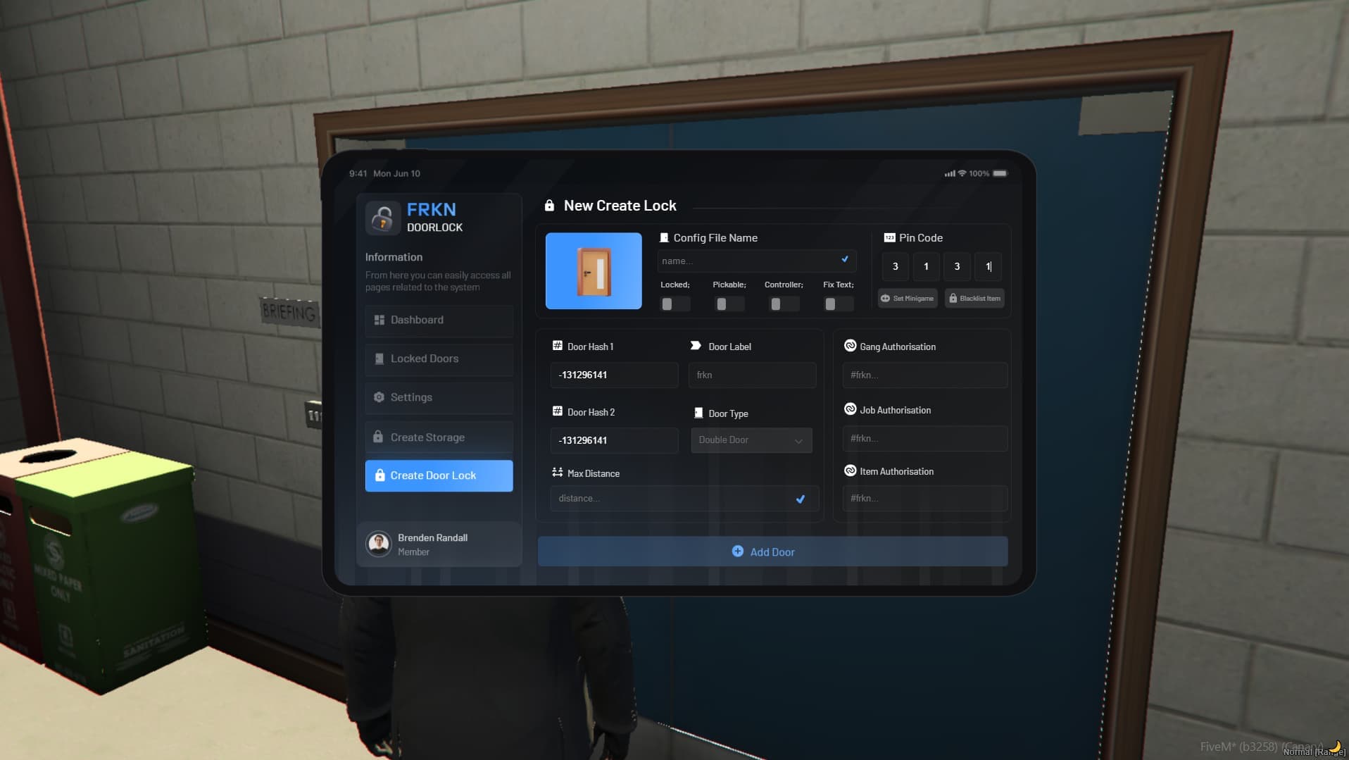 frkn Doorlock v2 FiveM Script — esx 4