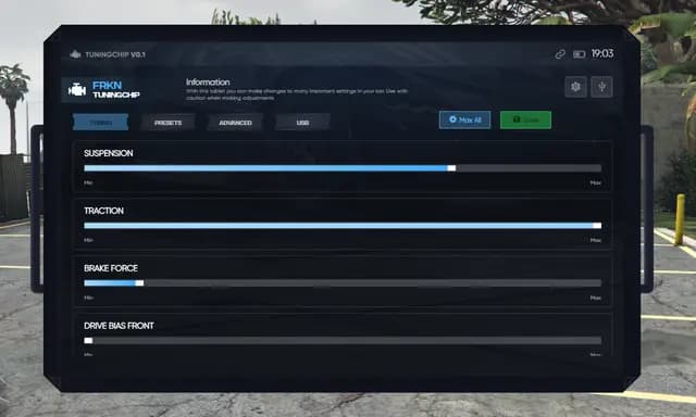 FRKN Tuning System FiveM Script — esx 2