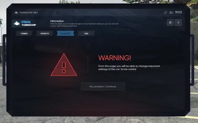 FRKN Tuning System FiveM Script — esx 4