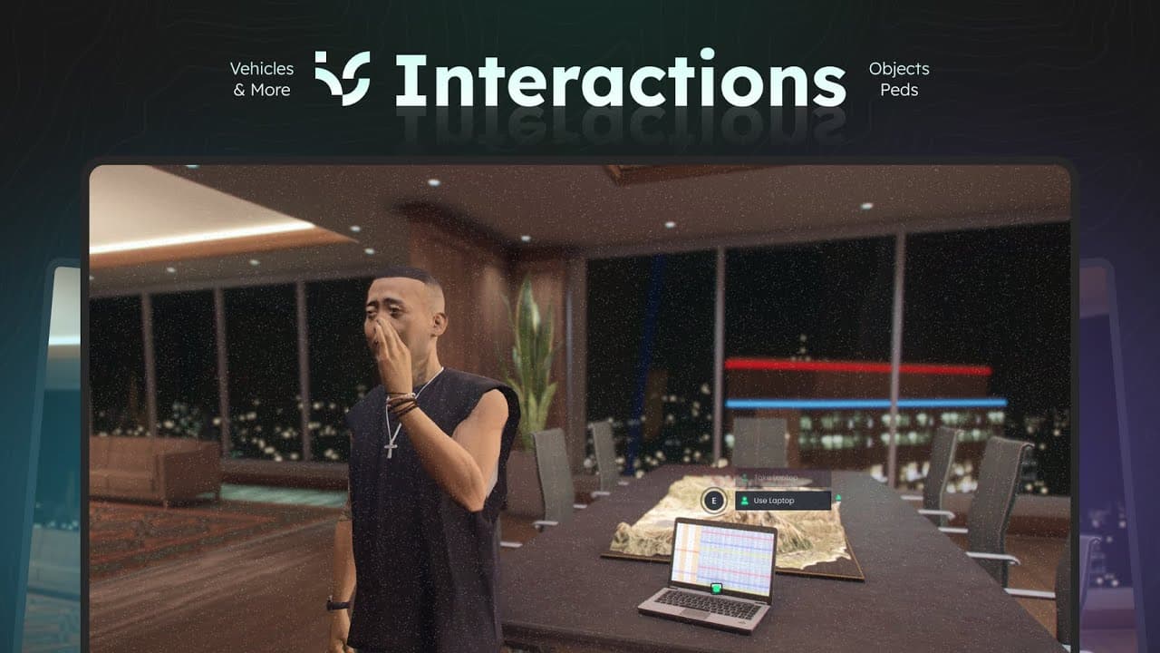 Interactions V2 esx FiveM Script
