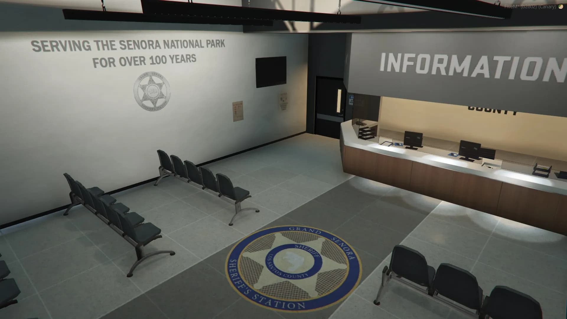 Senora Sheriff's Station FiveM Script — esx 2