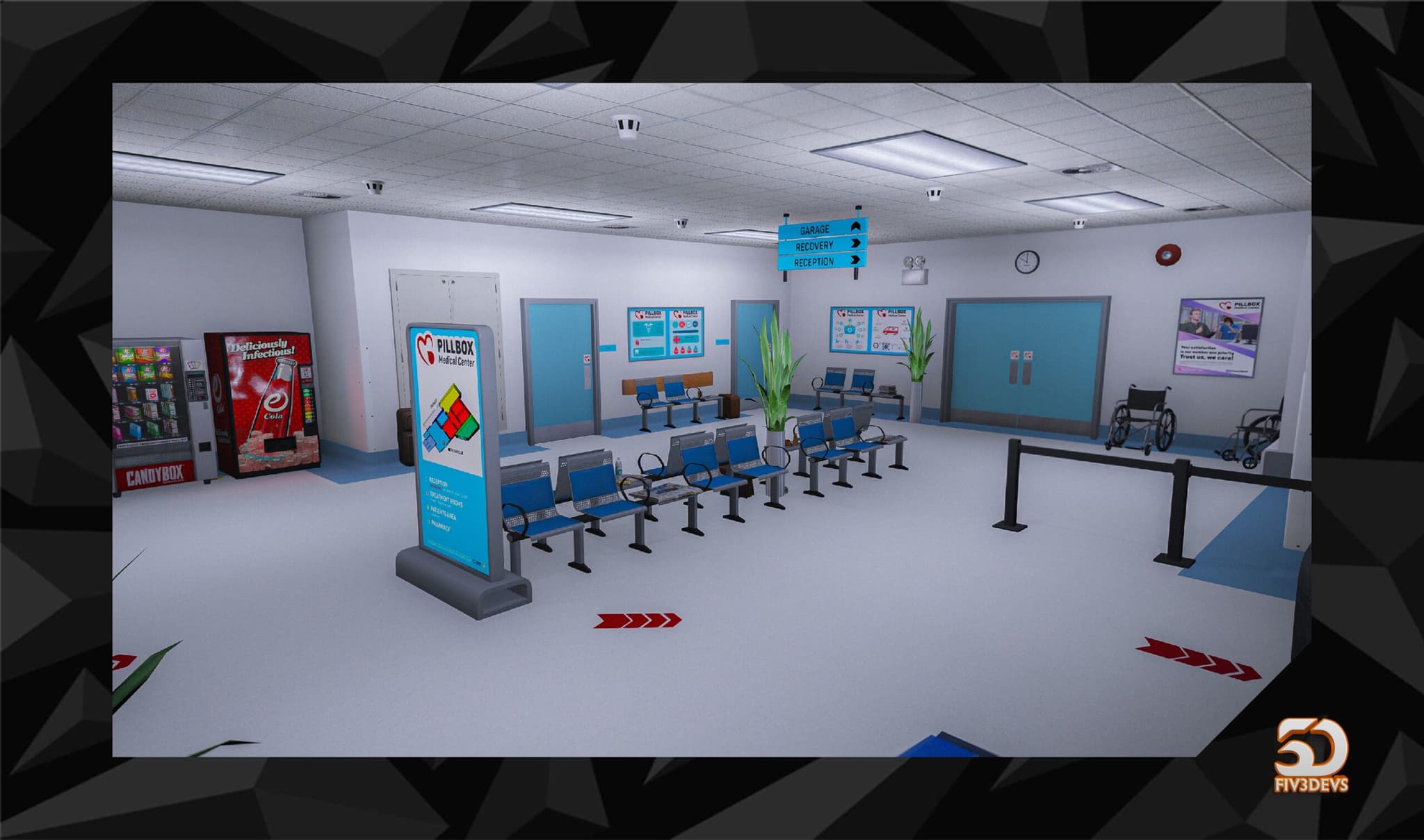 Fiv3devs Pillbox Hospital FiveM Script — esx 3