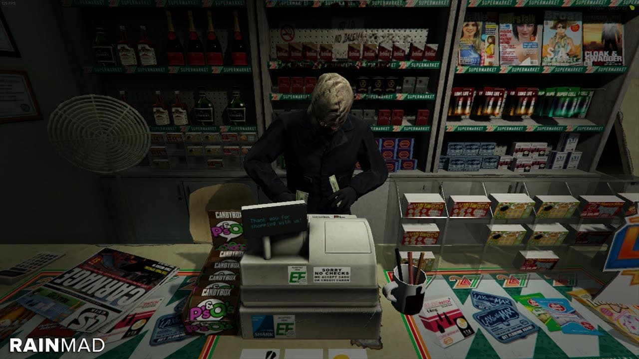 Rainmad Shop Robbery