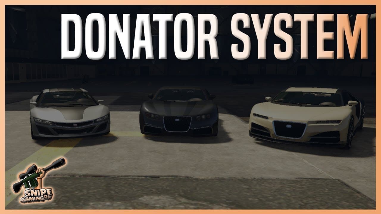Snipe Donator System esx FiveM Script