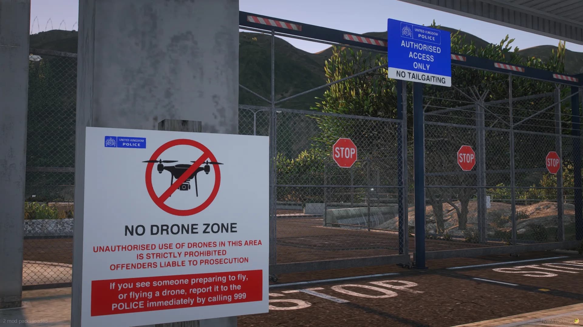 UK Police Traffic Base FiveM Script — esx 2