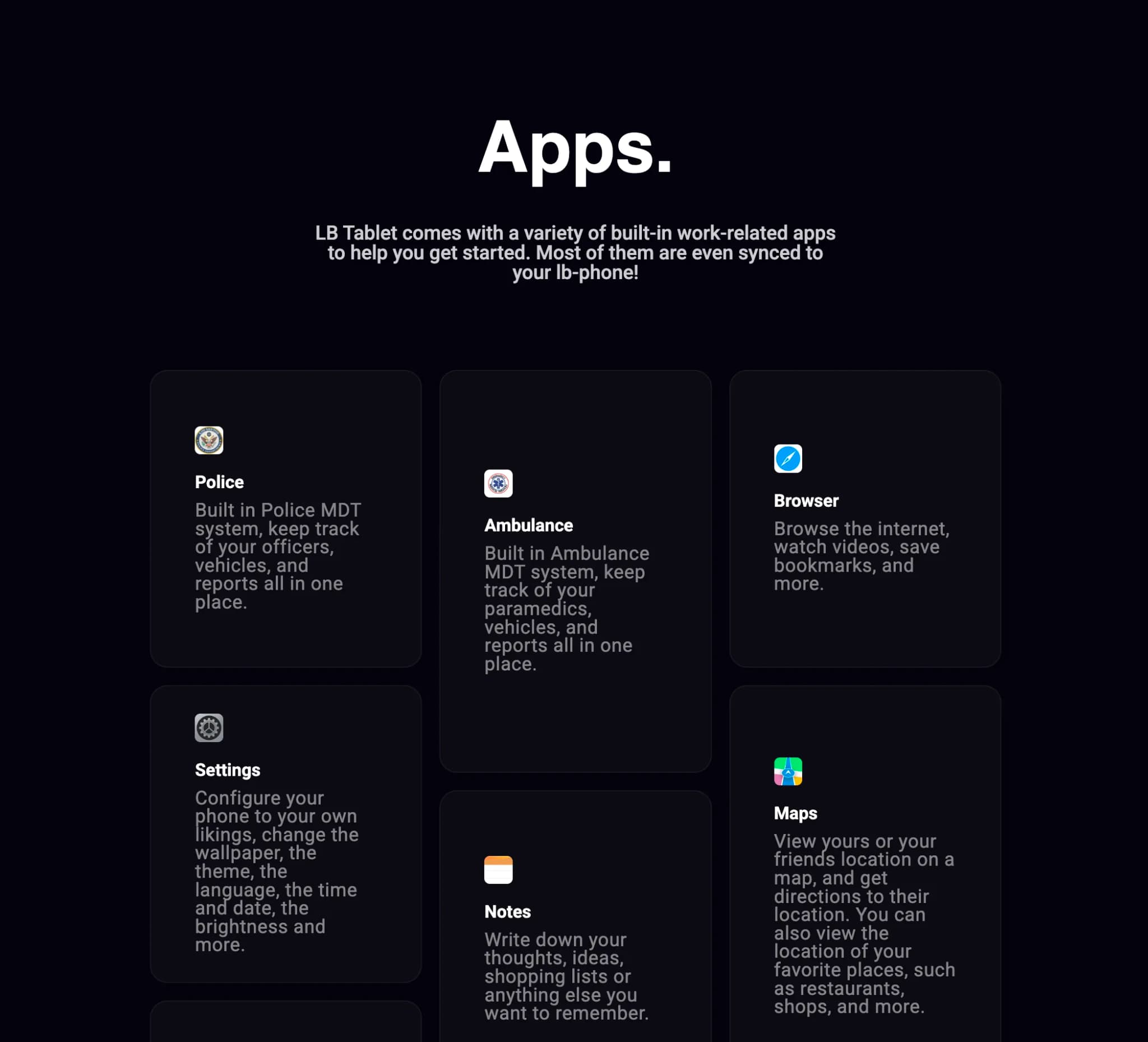 LB Tablet FiveM Script — esx 3