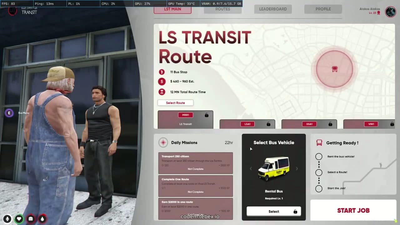 CodeM LSTransit FiveM Script — esx 3