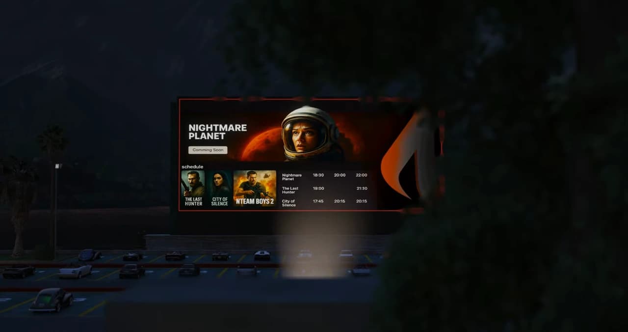 Drive-In Cinema FiveM Script — esx 8