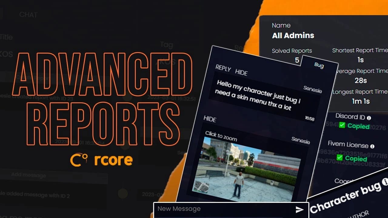 rcore Advanced Reports